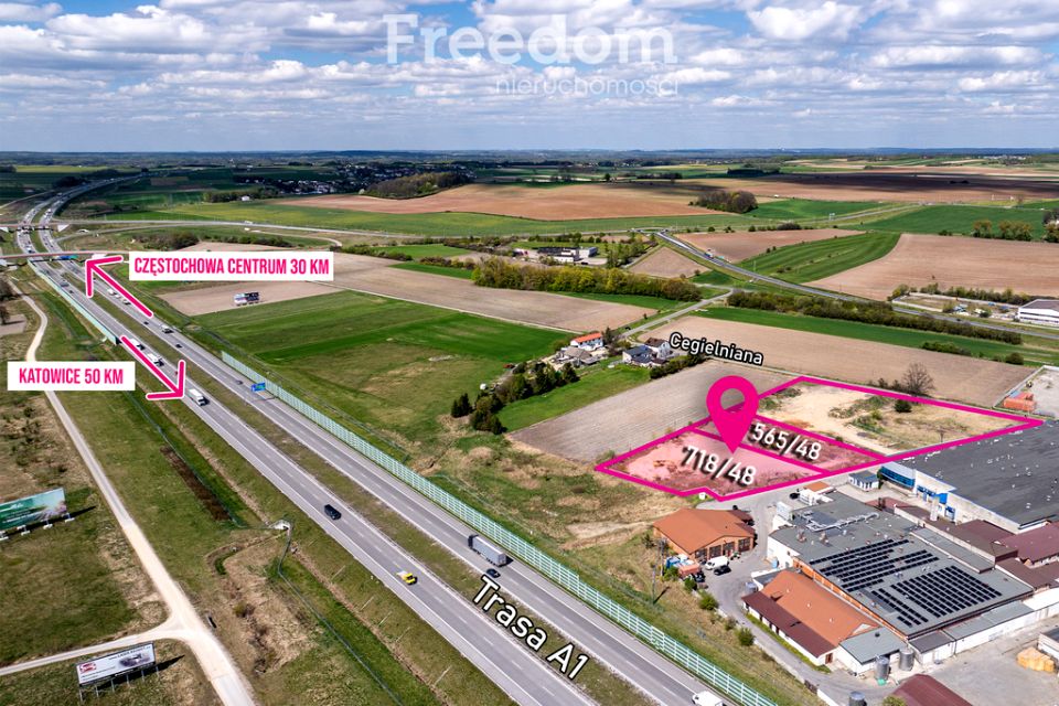 Działka Woźniki