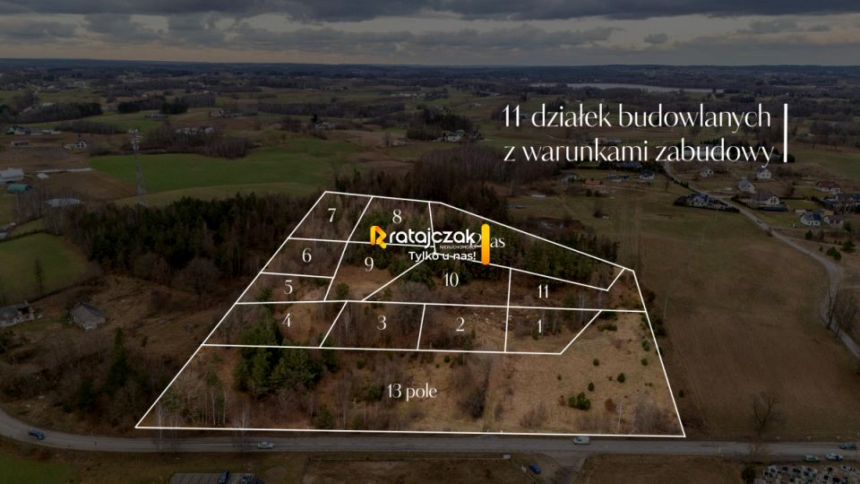 Działka budowlana Pomieczyno sprzedam