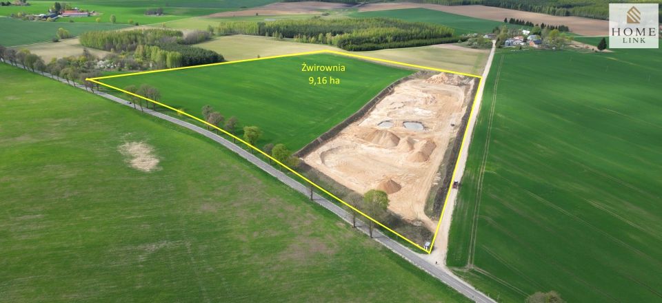 Działka przemysłowa Stębark