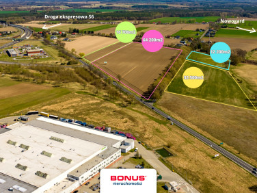 Działka usługowa Wojcieszyn