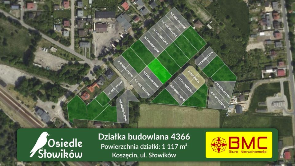 Działka budowlana Koszęcin