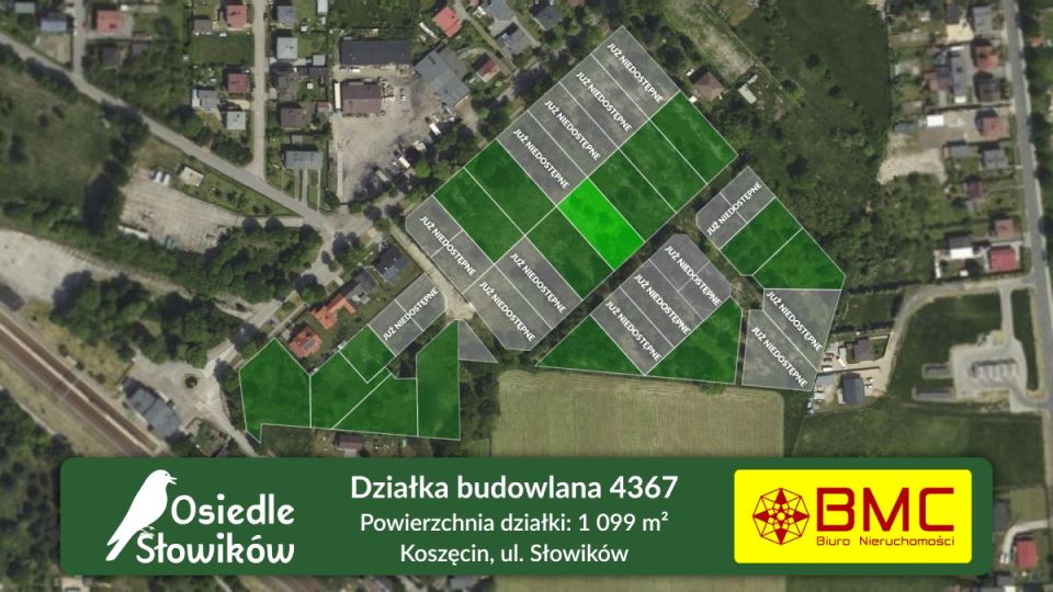 Działka budowlana Koszęcin