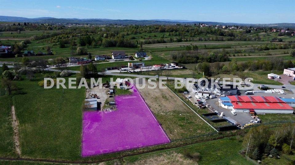 Działka inwestycyjna Krosno