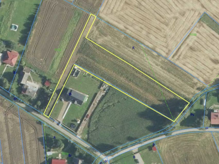 Działka budowlano-rolna Cichawa