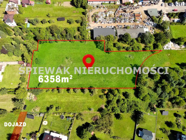 Działka inwestycyjna Cięcina