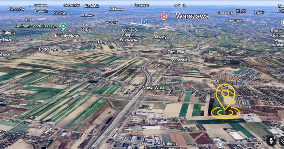 Działka inwestycyjna Nowa Wola