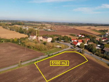 Działka usługowa Rolantowice