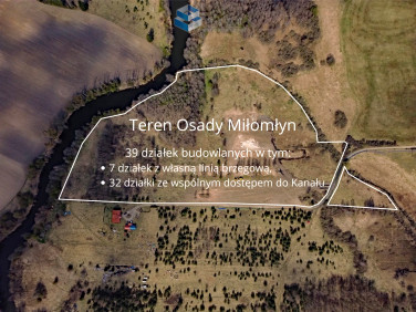 Pusta działka Miłomłyn