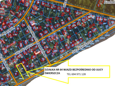 Ogrodzona działka Warszawa