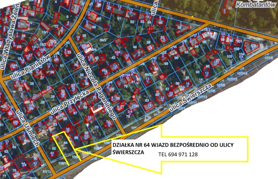 Ogrodzona działka Warszawa