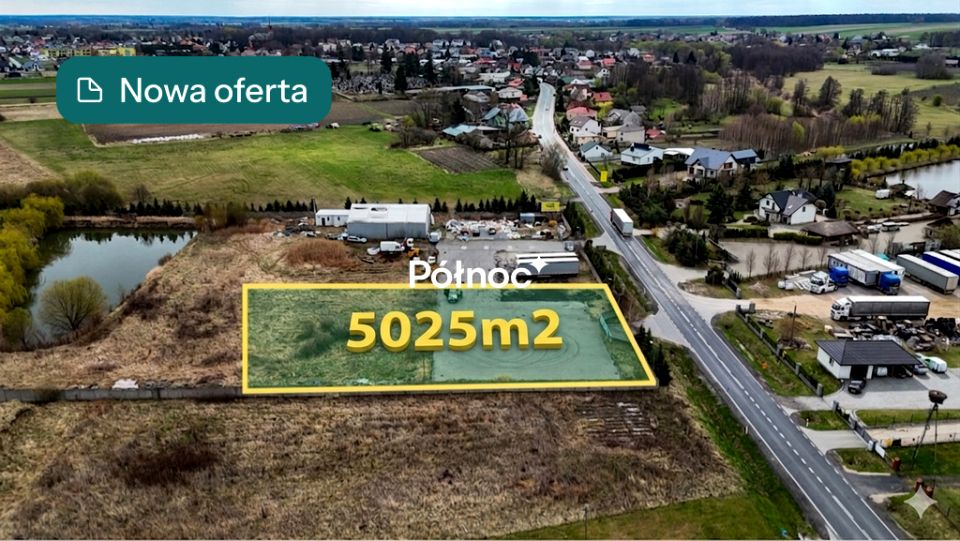 Działka inwestycyjna Wandopol