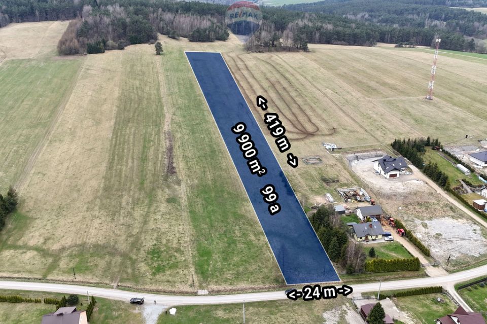 Działka budowlano-rolna Smerekowiec