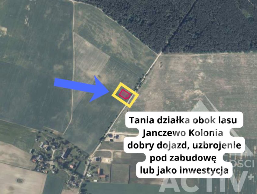 Działka budowlana Janczewo sprzedam