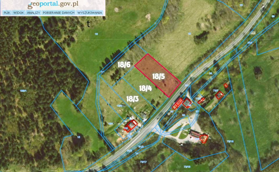 Działka budowlana Duszniki-Zdrój