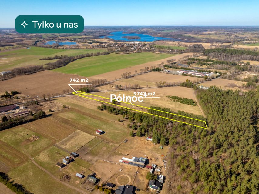 Działka budowlana Łukta