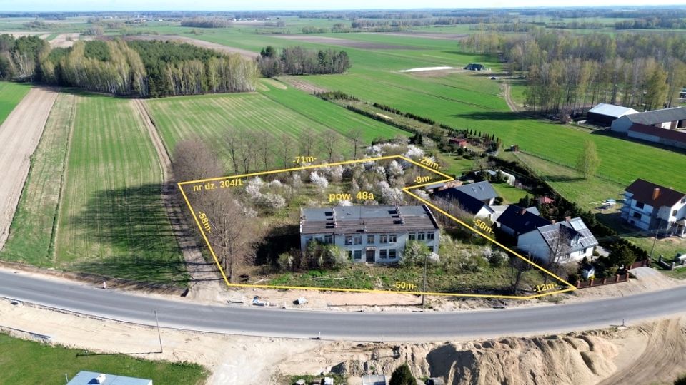 Działka usługowa Chrostowo