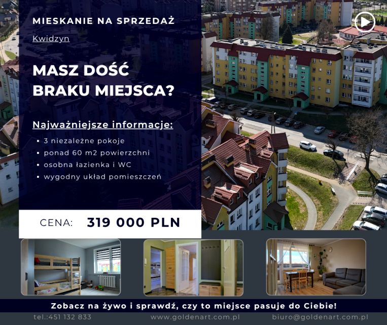 Mieszkanie Kwidzyn