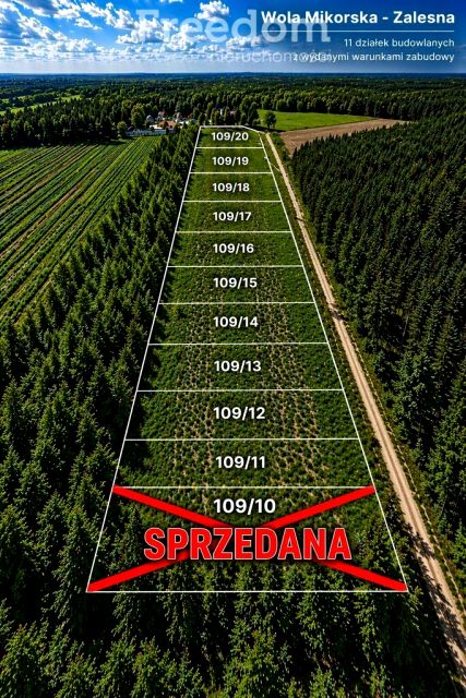 Działka budowlana Wola Mikorska