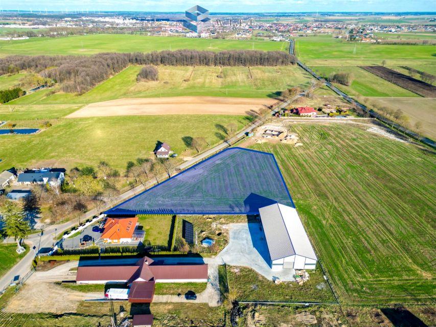 Działka inwestycyjna Pierławki