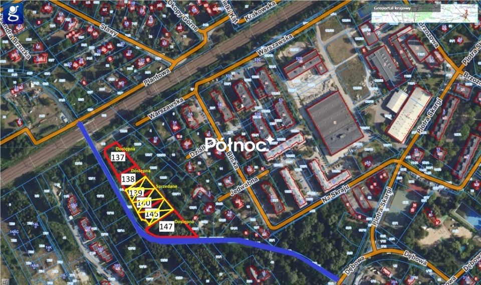 Działka budowlana Milanówek