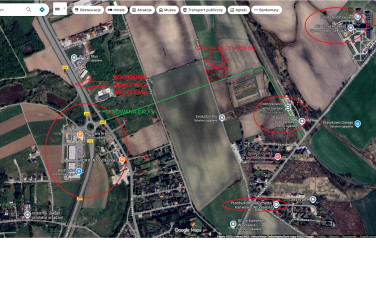 Działka usługowa Kamieniec Wrocławski