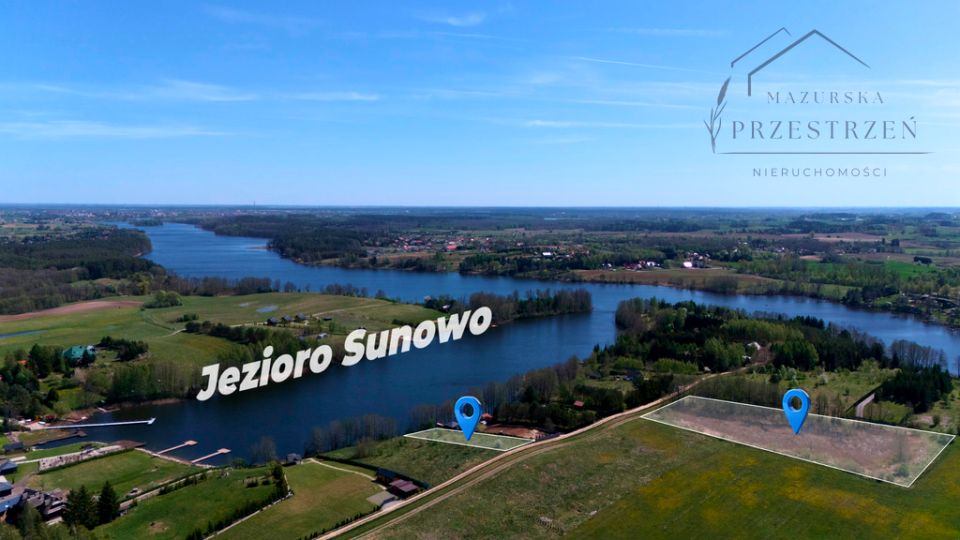 Działka nad jeziorem