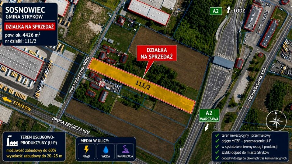 Działka inwestycyjna Sosnowiec