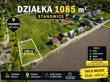 Działka przy lesie