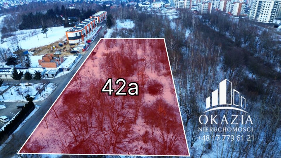Działka inwestycyjna Rzeszów