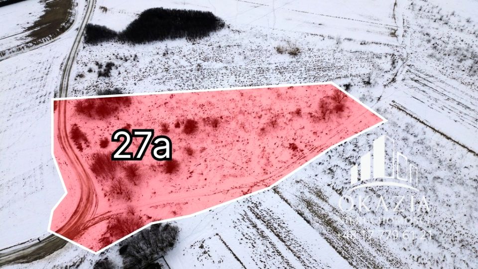 Działka inwestycyjna Zarzecze