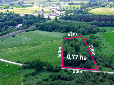 Działka siedliskowa Osieck