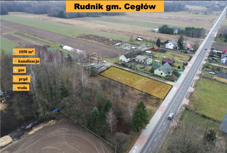 Działka budowlana Rudnik sprzedam