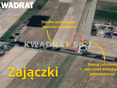 Działka budowlana Zajączki