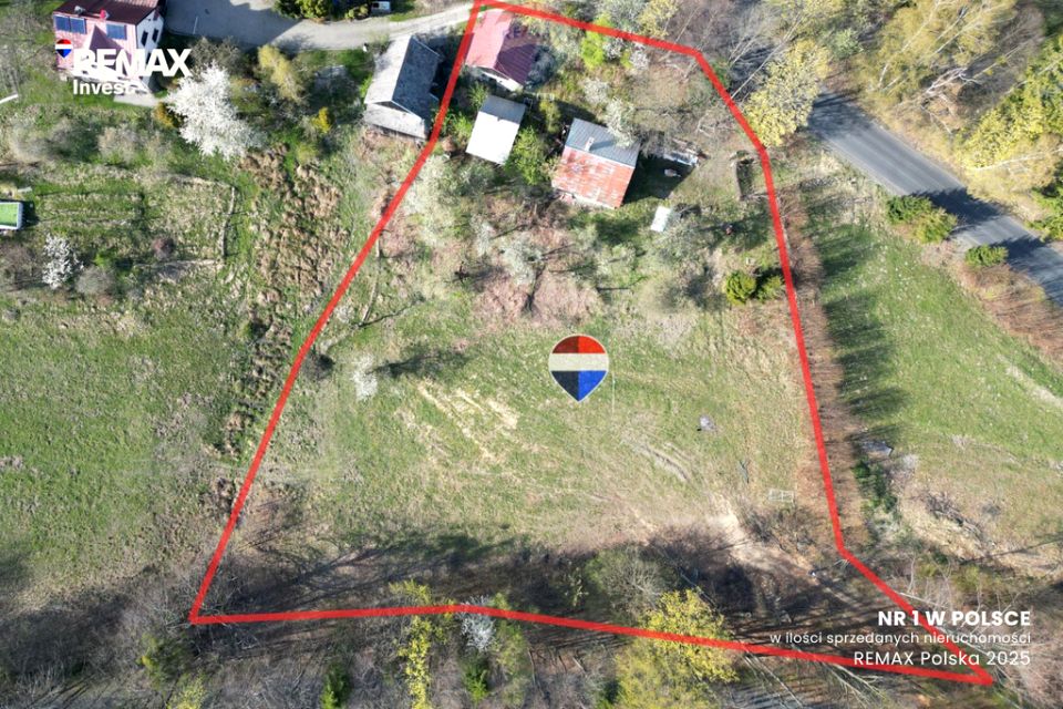 Działka inwestycyjna Ustroń