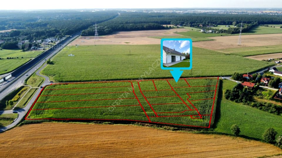 Działka budowlana Skrzynki