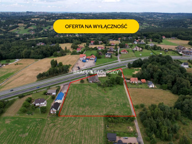 Działka usługowa Głogoczów