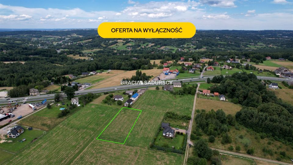 Działka usługowa Głogoczów sprzedam