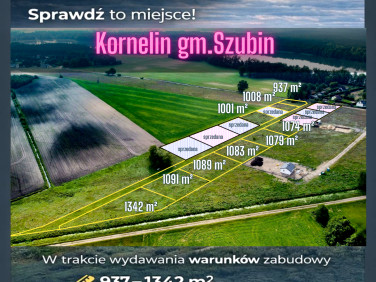 Działka budowlana Kornelin