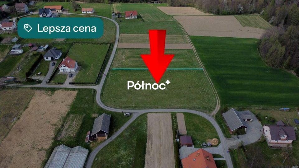 Działka Łąkta Górna