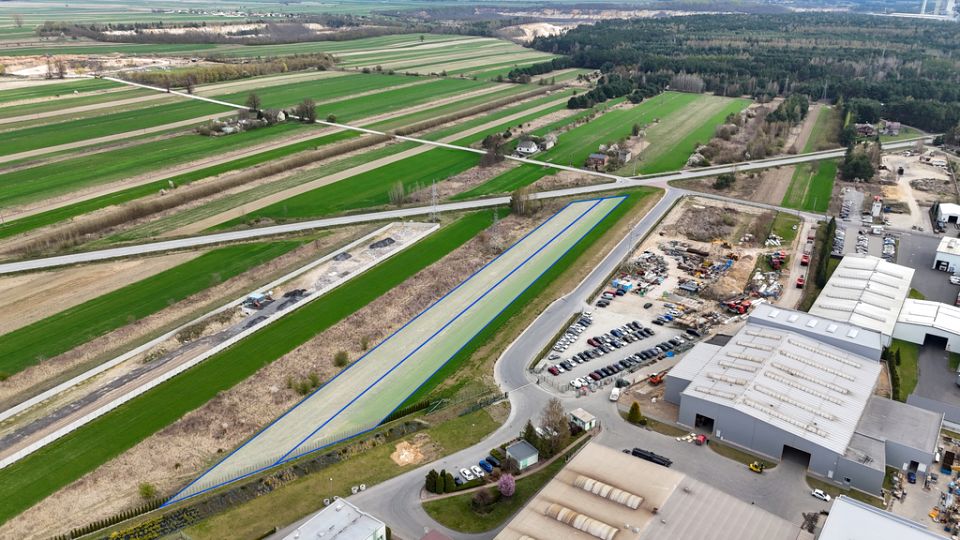 Działka rolna Trębaczew