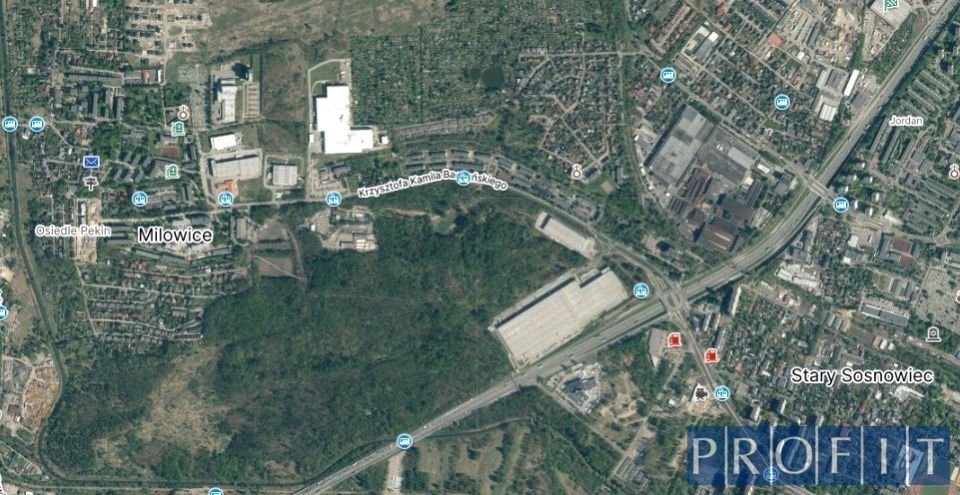 Działka inwestycyjna Sosnowiec