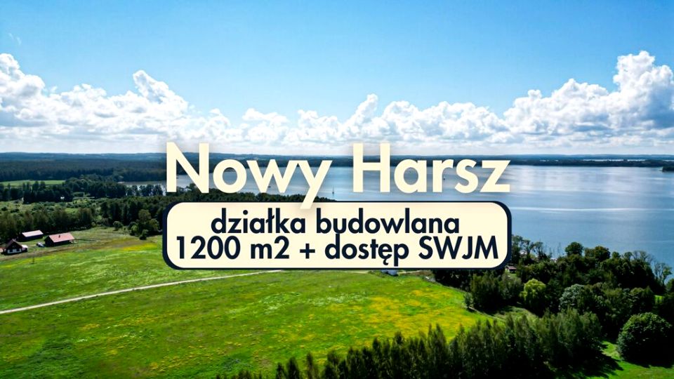 Działka budowlana Harsz