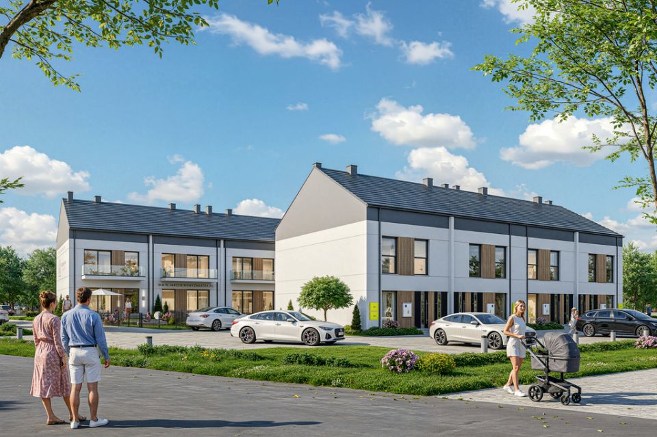 Mieszkanie blok mieszkalny przy lesie