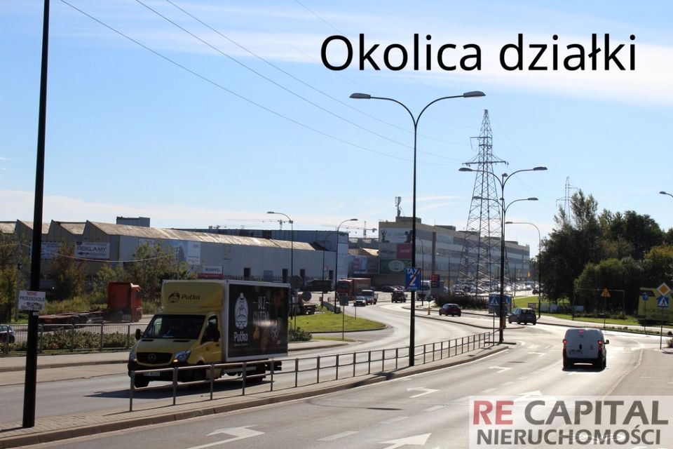 Działka usługowa Jawczyce