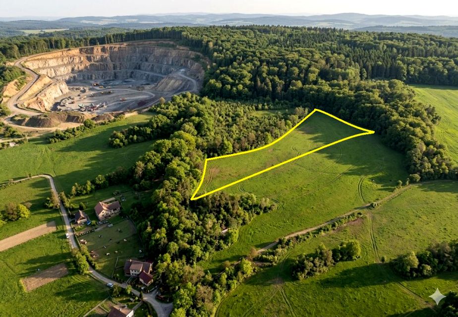 Działka rolna Leszna Górna