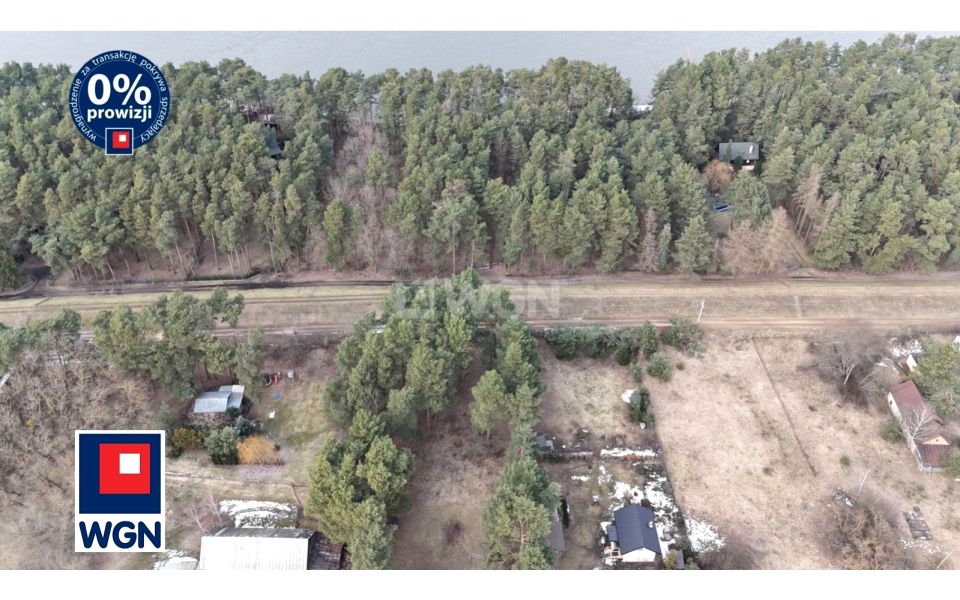 Działka rekreacyjna Sikory