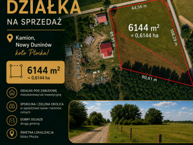 Działka budowlana Kamion