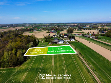 Działka budowlano-rolna Osiek