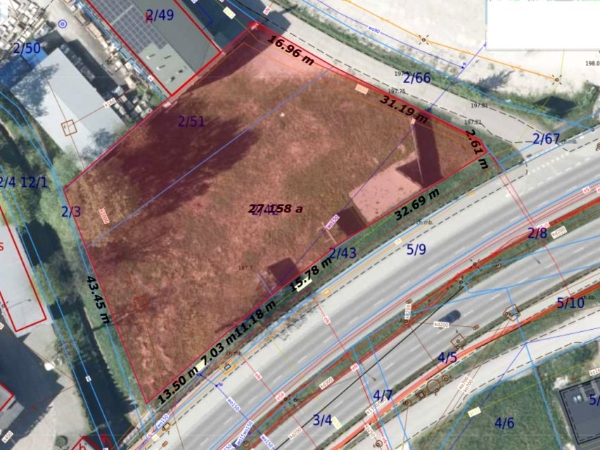 Działka przemysłowa sprzedam