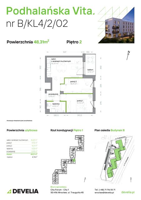Mieszkanie Złotniki, ul. Podhalańska